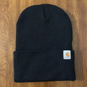 Unisex Black Carhartt Beanie